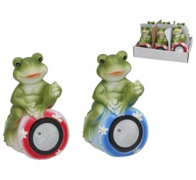 RANA 2 SURT DECO LUZ SOLAR LED 10,7X9,3X17,5 CM