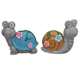 ANIMALES 2 SURT LUZ SOLAR LED 22,5X12,8X19 CM 6H