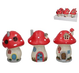 CASITA SETA LUZ SOLAR LED 13X12X18,5 CM 6H