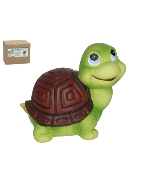 TORTUGA BEBE DECORADA 14,5X10,5X12,1 CM