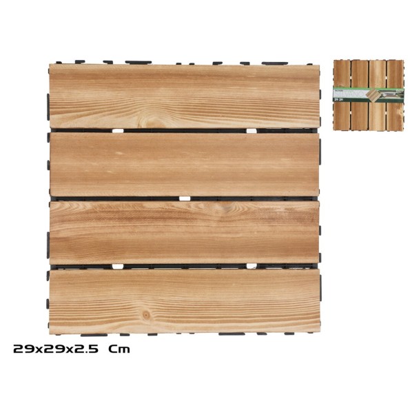 BALDOSA MADERA PINO SILVANO 29X29CM