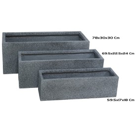 JARDINERA MAGNESIO X3 78/69,5/59,5 CM AZUL