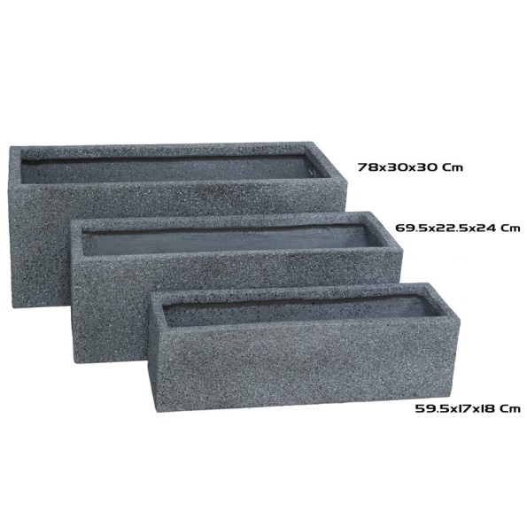 JARDINERA MAGNESIO X3 78/69,5/59,5 CM AZUL