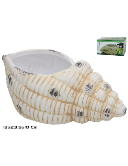 MACETERO MAREA TERRACOTA 23,5X13X10CM