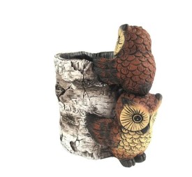 MACETERO TRONCO 2 BUHOS