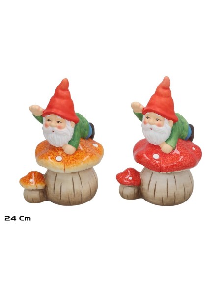 SETA C/ENANITO ALICIA 23CM 2 SURT.