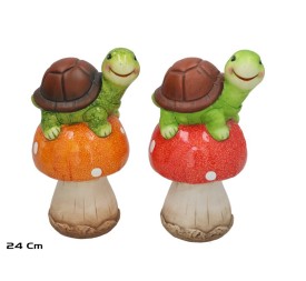 SETA C/TORTUGA ALICIA 23,5CM 2 SURT.