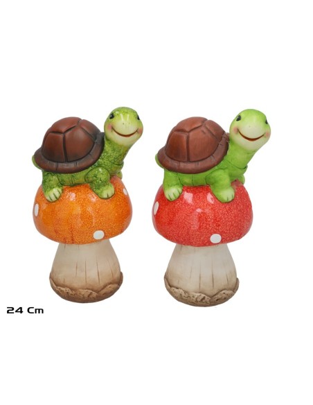 SETA C/TORTUGA ALICIA 23,5CM 2 SURT.