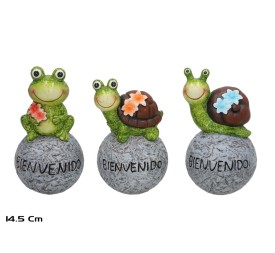 ANIMAL SENTADO ROCIO 16,8CM 3 SURT.