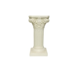 COLUMNA ROMANA MAGNESIO 25X25X55CM BLANCA