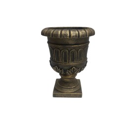 COPA ROMANA MAGNESIO 28X28X42CM NEGRO/ORO