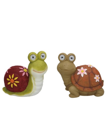 ANIMALES KIRK 2 SURT LUZ SOLAR LED 22,5X12,5X21 CM