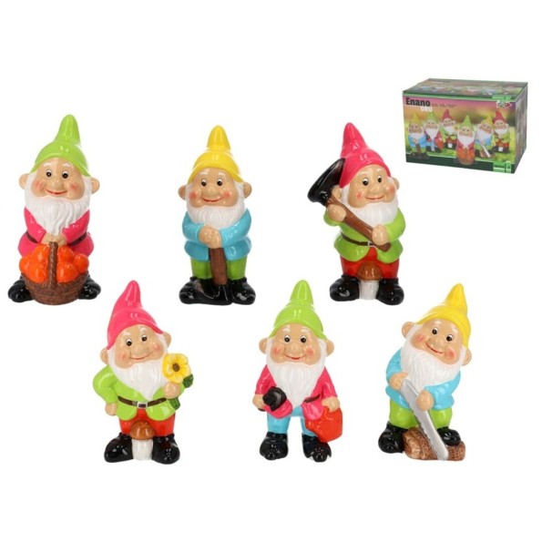 ENANO DRU 18.8X9.6X8.5CM 6 SURTIDOS