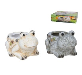 MACETERO RANA TERRACOTA 2 SRT 13X10,5X8,5 CM