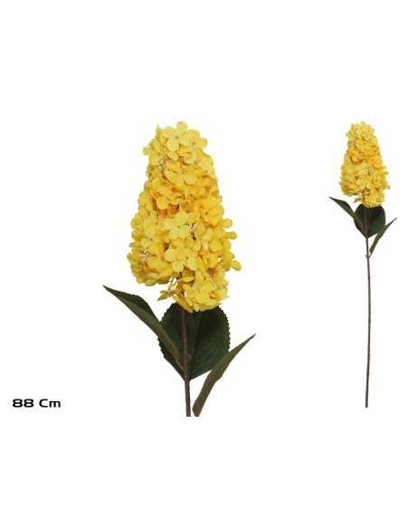 VARA HORTENSIA PANICULE -88CM (AMARILLO)