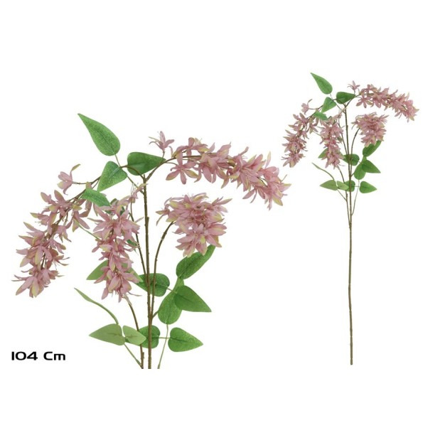 VARA WISTERIA X 3 - 104 CM (ROSA)