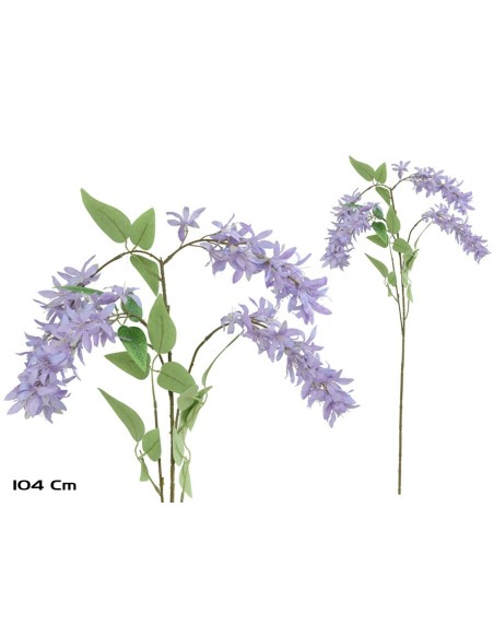 VARA WISTERIA X 3 - 104 CM (VIOLETA)