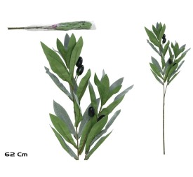 VARA OLIVO FLOCADO 62 CM