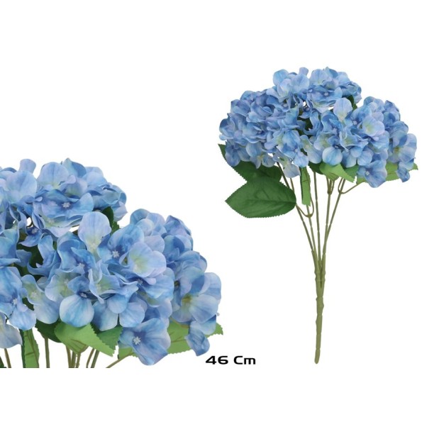 RAMO HORTENSIA PRINTED X 5-46 CM (AZUL)