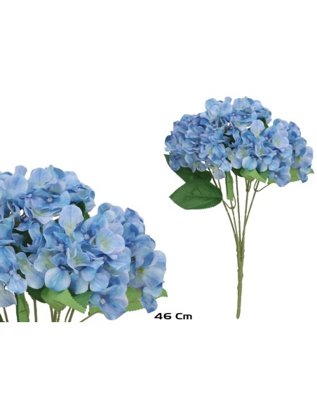 RAMO HORTENSIA PRINTED X 5-46 CM (AZUL)