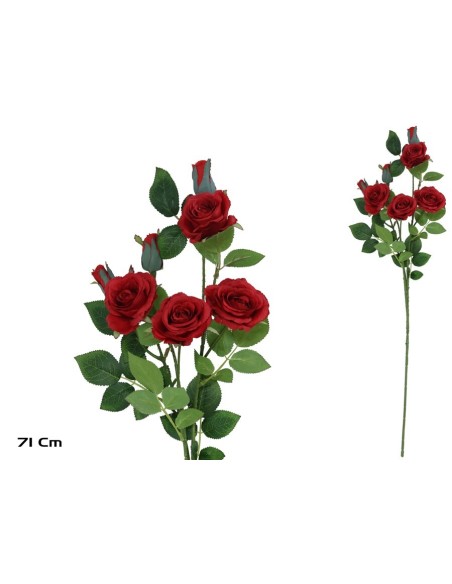 VARA CAPULLO X 7 - 71 CM (ROJO)