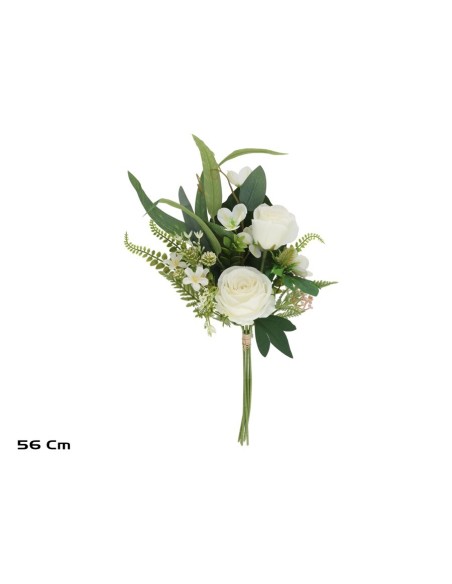 ATADO ALTO ROSAS -CAP -56 CM (BLANCO)