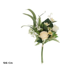 ATADO ALTO ROSAS -CAP -56 CM (CREMA)