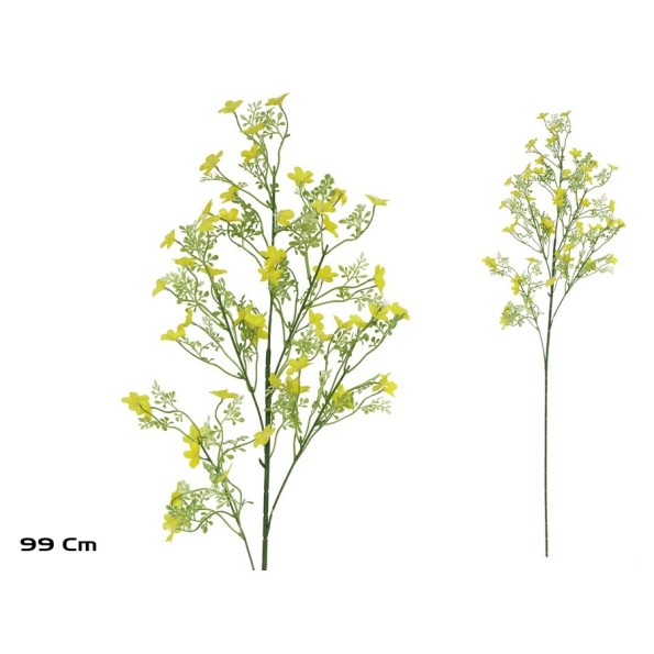 VARA JAZMIN X 5 -99 CM (AMARILLO)