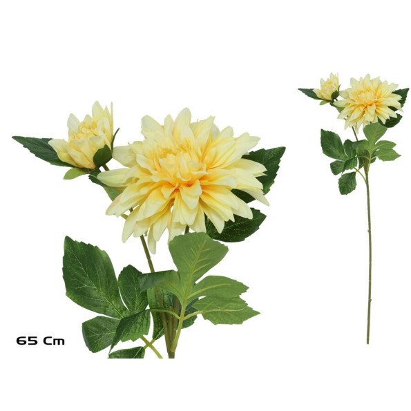 VARA DALIA X 2 - 65 CM (AMARILLO)
