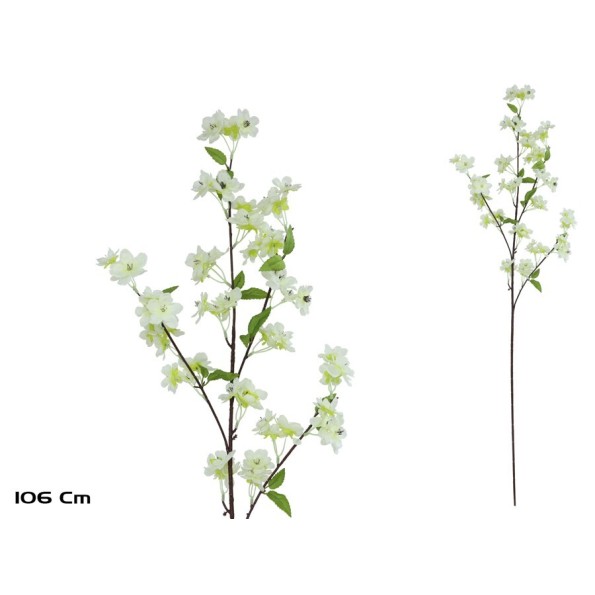 VARA ALMENDRO X 4 -106 CM (BLANCO)