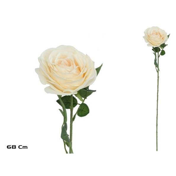 VARA ROSA MICROPEACH - 68 CM (CREMA)