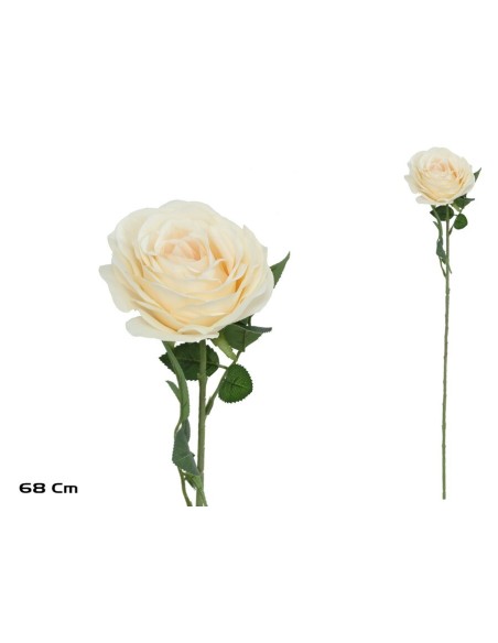 VARA ROSA MICROPEACH - 68 CM (CREMA)