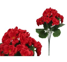 RAMO GERANIO X 5 -35 CM (ROJO)