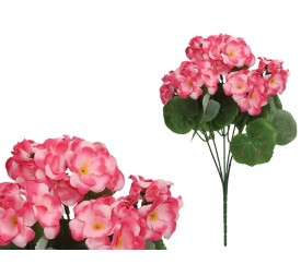 RAMO GERANIO X 5 -35 CM (ROSA)