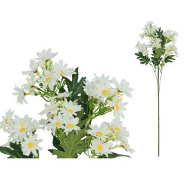 VARA MARGARITAS X 5 X 38-72 CM (BLANCO)