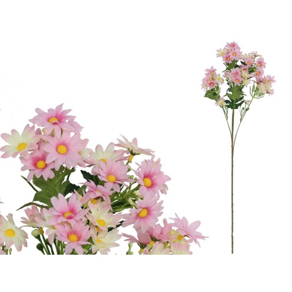 VARA MARGARITAS X 5 X 38-72 CM (ROSA)