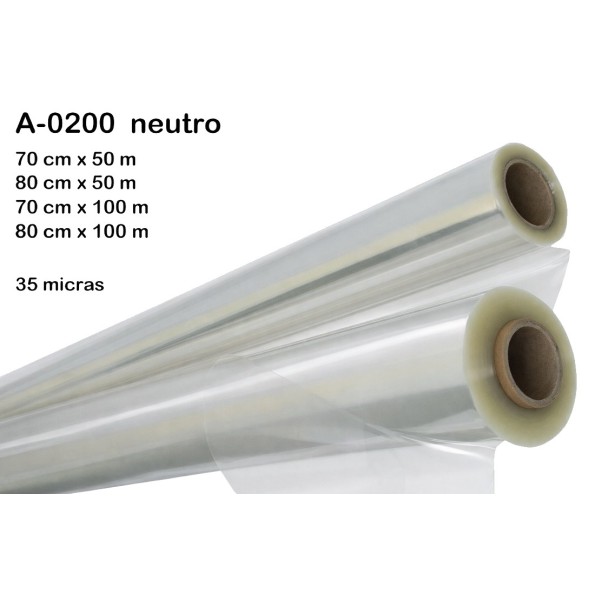 BOBINA POLIPROPILERO NEUTRO (CELOFAN) 70CM