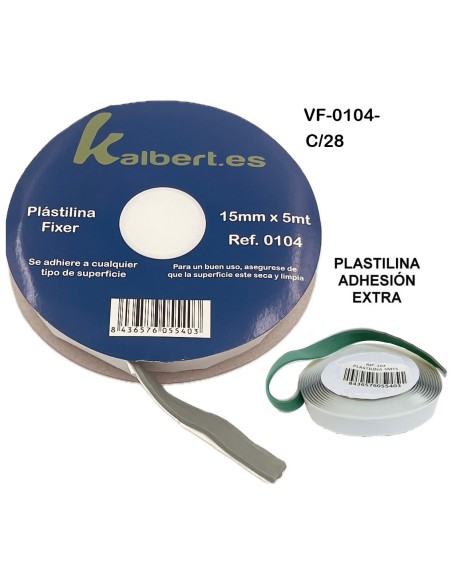 PLASTILINA EXTRA VERDE 5M