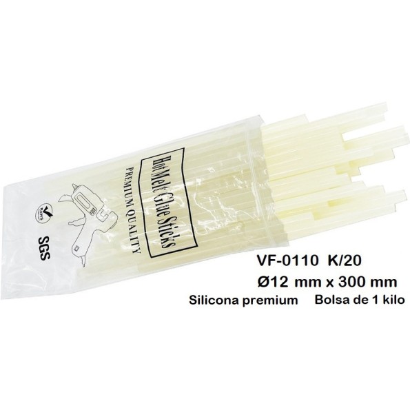 SILICONA 12MM X300MM 1KG