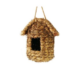 NIDO PAJAROS TEJADO PLANO GRANDE 17x17x20 cm.