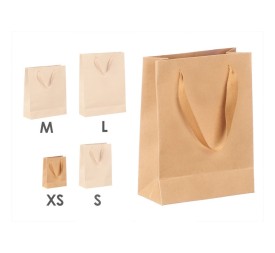 BOLSA PAPEL KRAFT LISA MINI