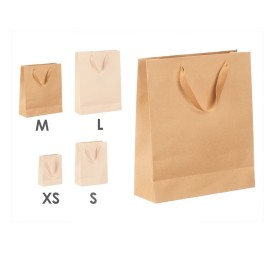 BOLSA PAPEL KRAFT LISA MED