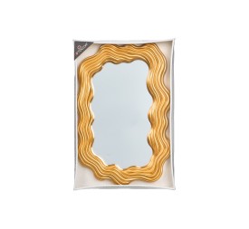 ESPEJO PLASTICO FORMA ORO 45CM