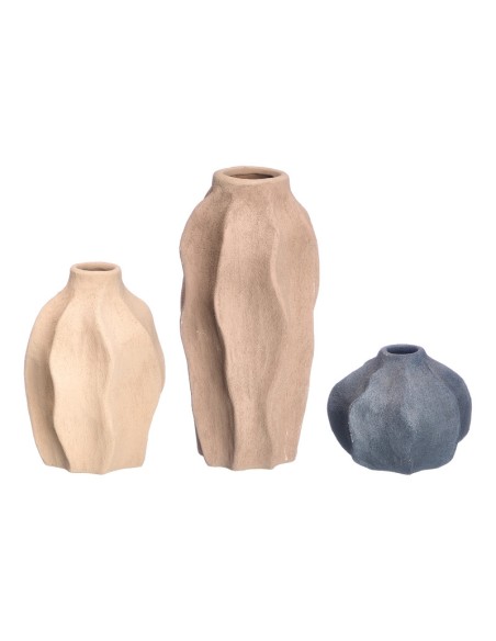 SET 3 JARRONES ONDAS SURT 3 COLORES