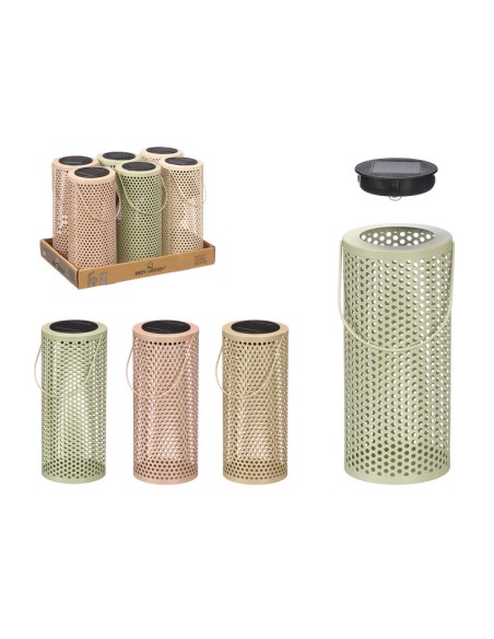 LAMPARA SOLAR REDONDA ALTA PUNTOS SURT 3 COL