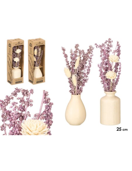 FLORERO ALTO PEQUEÑO LAVANDA SURT 2 MODELOS