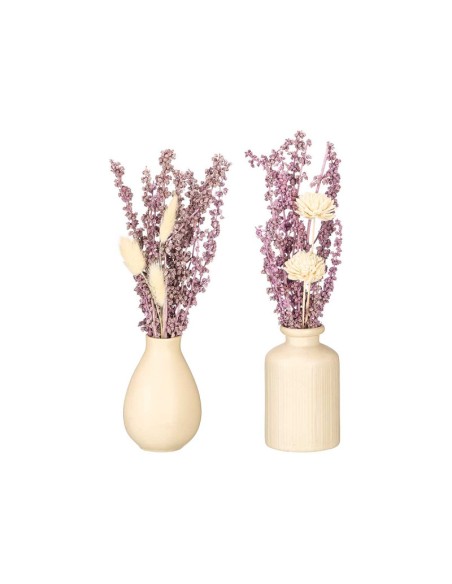 FLORERO ALTO PEQUEÑO LAVANDA SURT 2 MODELOS