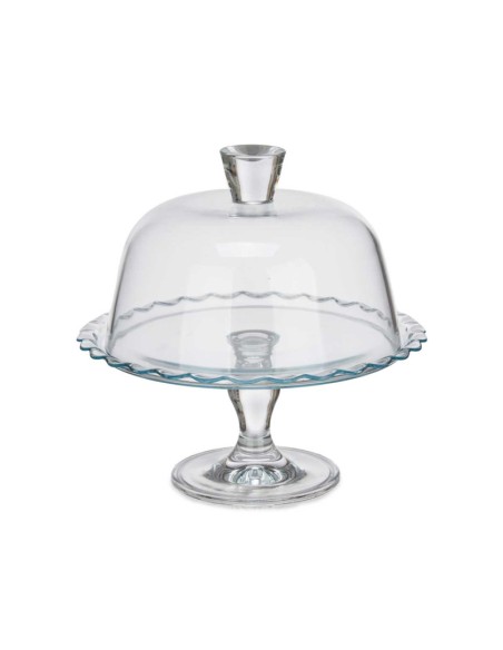 TARTERA CON PIE Y TAPA 26CM