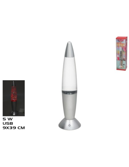 LAMPARA DE PURPURINA SPARKLE 9X35.5CM