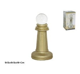 FIGURA AJEDREZ PEON CRISTAL 9.5X9.5X19 ORO